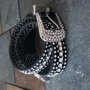 Rhinestone belt